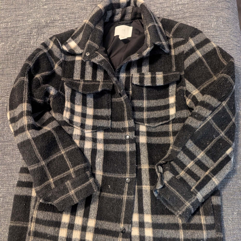 H&M Gray Fabric with Label
